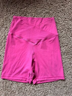 OFFLINE By Aerie Real Me Crossover High Waisted Shorts